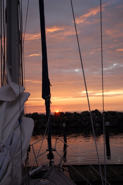 Sonnenuntergang R�nne